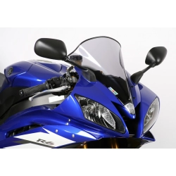 MRA RACING szyba motocyklowa YAMAHA YZFR6, RJ11, 2006-2007, czarna MOTORUS.PL