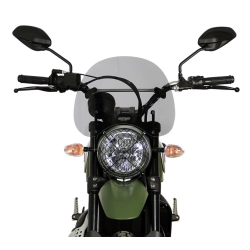 MRA TURYSTYCZNA NT szyba motocyklowa DUCATI SCRAMBLER 800, K1, -2018, bezbarwna MOTORUS.PL