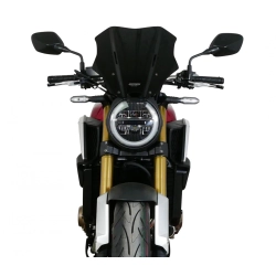 MRA szyba motocyklowa HONDA CB650 R, 2022-, forma NTN, czarna