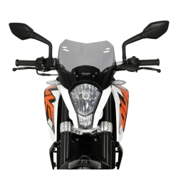 MRA SPOILER szyba motocyklowa KTM DUKE 390, -2016, bezbarwna MOTORUS.PL