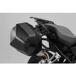 SW-MOTECH zestaw kufrów bocznych AERO ABS I STELAŻY HONDA CBF 500/600/1000 BLACK 2X25L