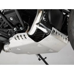 SW-MOTECH osłona silnika płyta pod silnik BMW R NINET/SCRAMBLER SILVER