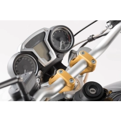 SW-MOTECH zestaw podwyższający kierownicę BMW R NINET PODWYŻSZENIE 20MM PRZESUNIĘCIE 30 MM GOLD SW-M