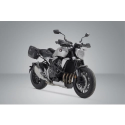 SW-MOTECH zestaw kufrów bocznych URBAN ABS I STELAŻY HONDA CB1000R (21-) BLACK 2X165L