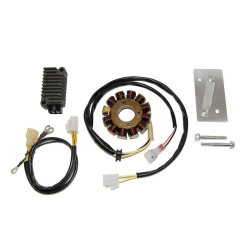 ELECTROSPORT ESK145 stator uzwojenie alternatora KTM EXC 400/450/520/525 HIGH POWER (3 FAZY, 250W) ZESTAW Z REGULATOREM