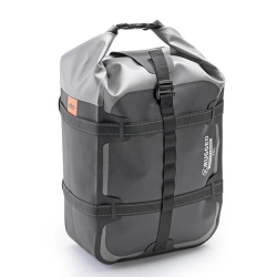 KAPPA AV02 torba na SIEDZENIE/BAGAŻNIK 20L 100% WODOSZCZELNA KOLOR CZARNO-SREBRNY K RUGGED 45X27X19CM MOTORUS.PL