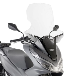 KAPPA szyba motocyklowa HONDA PCX 125 (18-19) 85 X 63 CM PRZEZROCZYSTA POTRZEBNE MOCOWANIE D1163KITK MOTORUS.PL