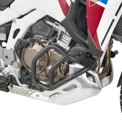 KAPPA gmole osłony silnika HONDA CRF 1100L Africa Twin (20), CRF 1100L Africa Twin Adventure Sports (20) CZARNE MOTORUS.