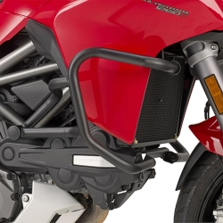 KAPPA gmole osłony silnika DUCATI MULTISTRADA 1200 (15-18), 1260 (18), 950 (17-18), 950S (19) CZARNE MOTORUS.PL