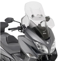 KAPPA KAF3115 Szyba SUZUKI BURGMAN 400 17-21, 75 X 67 CM REGULOWANA AIRFLOW PRZEZROCZYSTA MOTORUS.PL