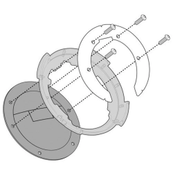 KAPPA mocowanie tanklock KTM DUKE 125 (11) MOTORUS.PL