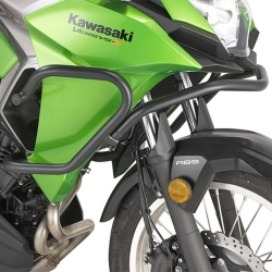 KAPPA gmole osłony silnika KAWASAKI Versys X 300 (17-18) CZARNE MOTORUS.PL