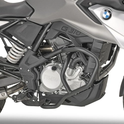 KAPPA gmole osłony silnika BMW G 310GS (17-18) CZARNE MOTORUS.PL