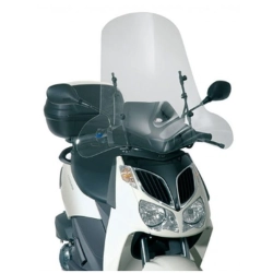 KAPPA szyba motocyklowa KYMCO / SYM / PEUGEOT / YAMAHA / APRILIA / HONDA PRZEZROCZYSTA 66 x 67 CM BEZ MOCOWAŃ MOTORUS.PL