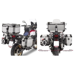 KAPPA stelaż kufrów bocznych MONOKEY CAM SIDE HONDA CRF 1000L Africa Twin (16-17) - POD KUFRY KFR KFORCE ALU MOTORUS.PL