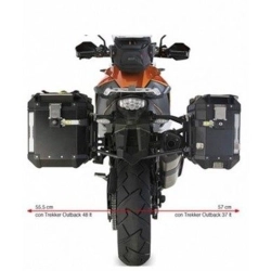 KAPPA stelaż kufrów bocznych MONOKEY CAM SIDE KTM 1190 Adventure / R (13-16), 1050 Adventure / 1290 Super Adventure (15-