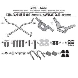 KAPPA stelaż kufra centralnego KAWASAKI NINJA Z 400 (19-20) (BEZ PŁYTY) MOTORUS.PL