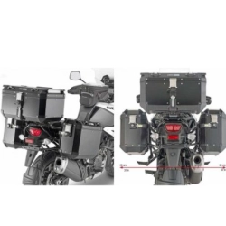 KAPPA stelaż kufrów bocznych MONOKEY CAM SIDE SUZUKI V-Strom 1050 (20), V Strom 1050 XT (20) - POD KUFRY KFR KFORCE ALU