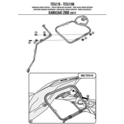 KAPPA stelaż pod sakwy boczne RB105 LUB UNIWERSALNE KAWASAKI Z 900 (17-19), Z 900 (20) MOTORUS.PL