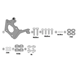 KAPPA A9222AK mocowanie SZYBY 1173SK CF MOTO CL 700X 21-24 MOTORUS.PL