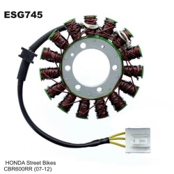 ELECTROSPORT ESG745 stator uzwojenie alternatora HONDA CBR600RR (07-12)