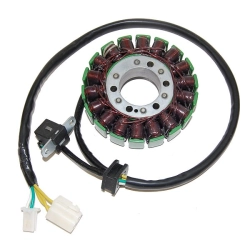 ELECTROSPORT ESG847 stator uzwojenie alternatora SUZUKI DL650 VSTROM (08-17) (Z IMPULSATOREM I WTYCZKAMI)