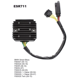 ELECTROSPORT ESR711 regulator napięcia BMW F650 02-07, F800ST 07-12, F800GS 09-15, F650GS 00-07, F650GS Twin 09-15