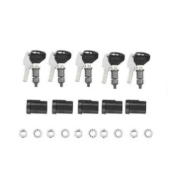 KAPPA ZAMEK DO KUFRÓW KGR33, KGR46, K49, K46, K47, K35 SECURITY LOCK ( 5 SZT ) MOTORUS.PL