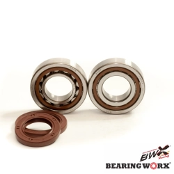 BEARING WORX łożyska wału korbowego z uszczelniaczami KTM SXF250 13-15, SXF350 11-15, HUSQVARNA FC/FE 250/350 14-15 (MAD