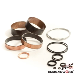 BEARING WORX zestaw tulejek (PANEWEK) zawieszenia PRZEDNIEGO KTM SX125 13-14, SXF250/350 12-14, EXCF 250/350/450 (38-608