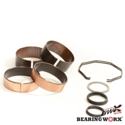 BEARING WORX zestaw tulejek (PANEWEK) zawieszenia PRZEDNIEGO SUZUKI RMZ250 04-06, YAMAHA WRF250 (05) (38-6036)=FBK90005