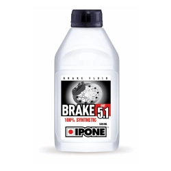 IPONE PŁYN HAMULCOWY BRAKE FLUID DOT 5,1 500ML 100% SYNTETYK (270ST.) (16) (12)