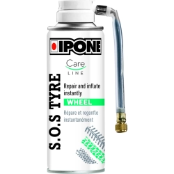 IPONE SOS TYRE SPRAY DO PRZEBITYCH OPON MOTO 200ML (CARELINE) - ZASTEPUJE IP760 (12)