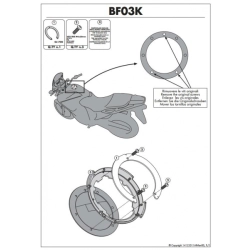 KAPPA mocowanie tanklock HONDA MOTORUS.PL