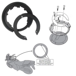 KAPPA mocowanie tanklock DUCATI MULTISTRADA 1200 10-11, BMW K 1200R, 1200RS MOTORUS.PL