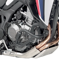 KAPPA gmole osłony silnika HONDA CRF 1000L AFRICA TWIN (16-19) CZARNE MOTORUS.PL