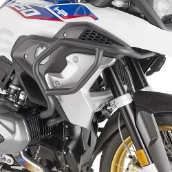 KAPPA gmole osłony silnika BMW R 1200GS (17-18), R 1250GS (19) CZARNE - GÓRNE MOTORUS.PL