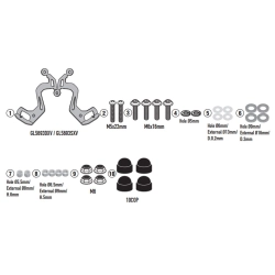 KAPPA A3126AK mocowanie SZYBY 3122SK SUZUKI GSX-8S 23-24 MOTORUS.PL