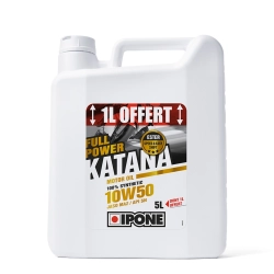 IPONE FULL POWER KATANA 10W50 OLEJ SILNIKOWY 100 % SYNTETYK 5L (ESTER, MA2) - PROMOCJA 4+1 (AKC) (4)