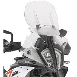 KAPPA KAF7716 Szyba AIRFLOW REGULOWANA KTM 790/890 ADVENTURE 23-, MAX 37 X 49 CM REGULOWANA AIRFLOW 12 CM ZAKRES REGULAC