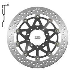 NG1633G tarcza hamulcowa PRZÓD KAWASAKI Z1000/ZZR1400 17-20 (310X80X5,5MM) (5X10,5MM) PŁYWAJĄCA (ŚRODEKALUMINIOWY)