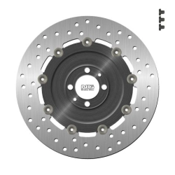 NG1648G tarcza hamulcowa TYŁ BMW K1200LT/R1200C/CL 97-09 (285X51,1X7MM) (4X12,8MM) PŁYWAJĄCA (ŚRODEKALUMINIOWY)