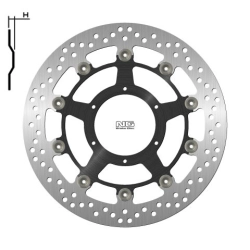 NG1808G tarcza hamulcowa PRZÓD HONDA CBR1000RR 08-09 (310X94X5MM) (6X6,5MM) PŁYWAJĄCA (ŚRODEKALUMINIOWY)