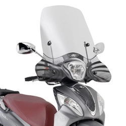 KAPPA szyba motocyklowa KYMCO PEOPLE ONE 125/150 13-20, 46 X 68 CM PRZEZROCZYSTA MOTORUS.PL