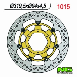 NG1015 tarcza hamulcowa PRZÓD HONDA CBR1000 RR 06-07, VTR1000 SP1/SP2 00-04 (320X94X4,5MM) (6X6,5MM) PŁYWAJĄCA