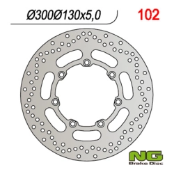 NG102 tarcza hamulcowa PRZÓD KAWASAKI VN1500/1600 (PATRZ OPIS TOWARU)