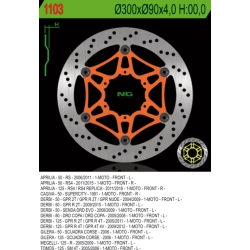 NG1103 tarcza hamulcowa PRZÓD APRILIA RS 50/125 11-14 (RS4), RS50 07-08, DERBI 50/80/125 (300X90X4) (6X6,5MM)