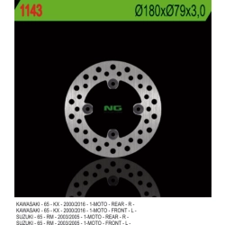 NG1143 tarcza hamulcowa PRZÓD/TYŁ KAWASAKI KX 65 00-20, SUZUKI RM 65 03-05