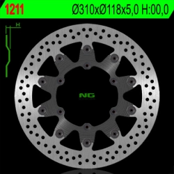 NG1211 tarcza hamulcowa PRZÓD SUZUKI DRZ 400 SM 05-10 PŁYWAJĄCA 310 MM (310X118X5) PŁYWAJĄCA