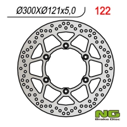 NG122 tarcza hamulcowa PRZÓD SUZUKI DR650 91-95, DR800 90-95 (300X121X5)